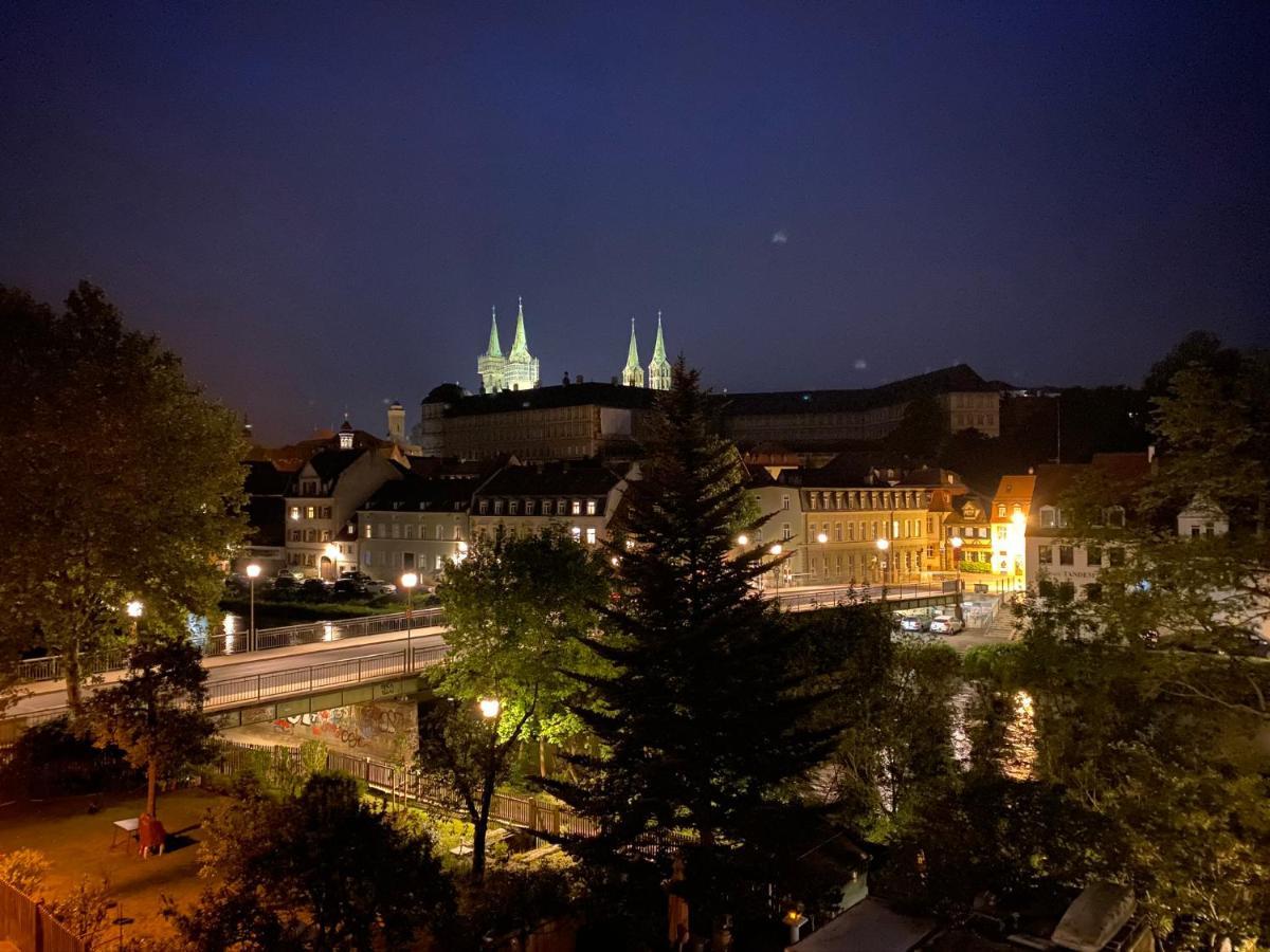 Ferienwohnung Dom- U. Regnitzblick Bamberg Bagian luar foto