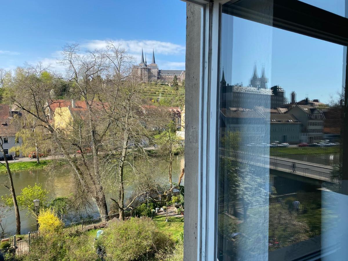 Ferienwohnung Dom- U. Regnitzblick Bamberg Bagian luar foto