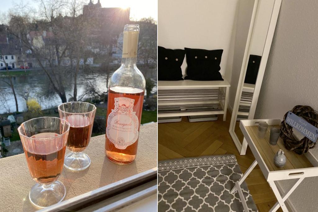 Ferienwohnung Dom- U. Regnitzblick Bamberg Bagian luar foto