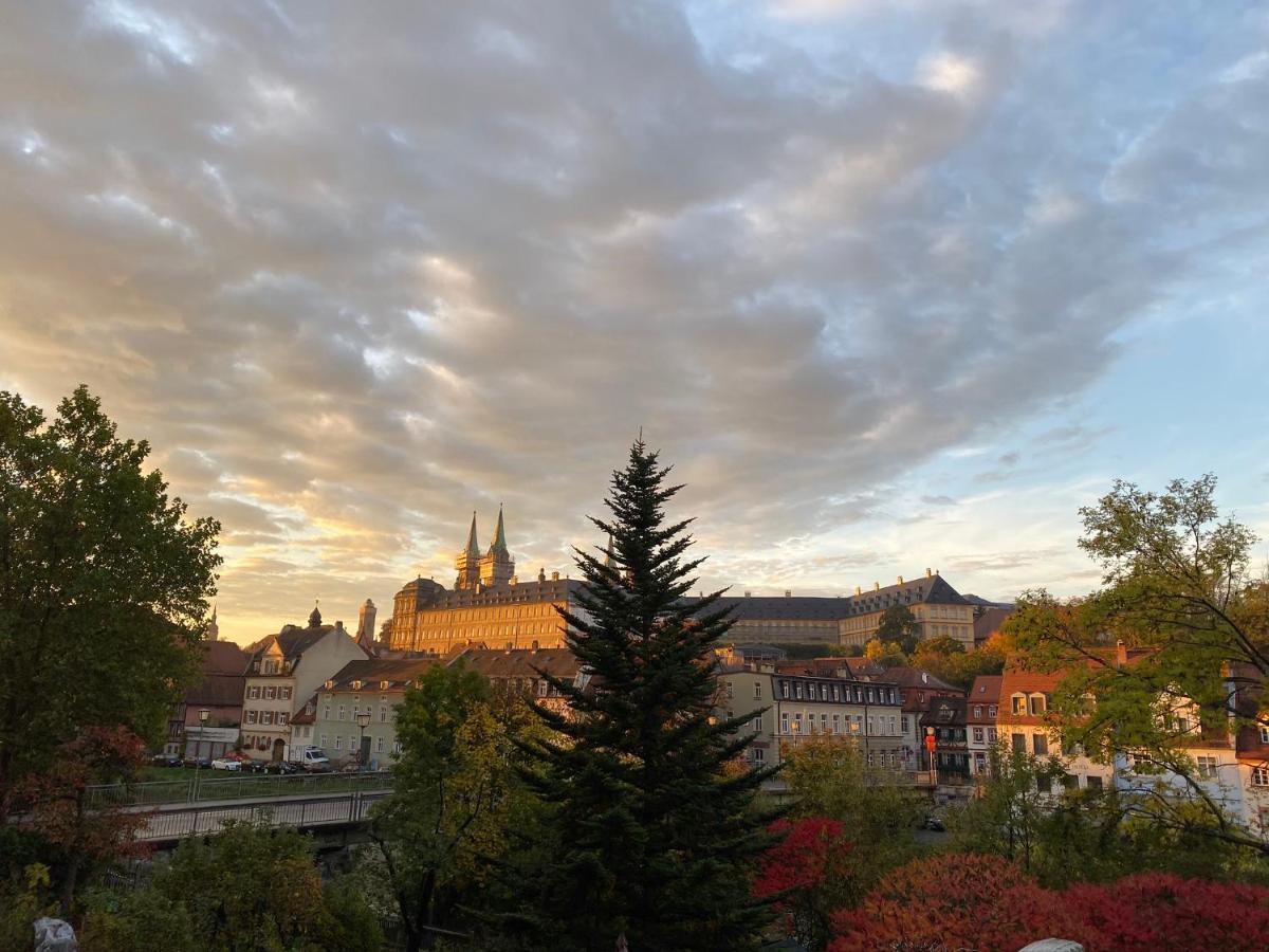 Ferienwohnung Dom- U. Regnitzblick Bamberg Bagian luar foto