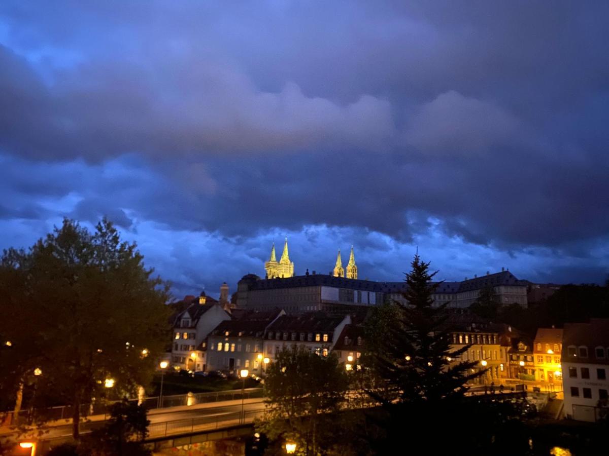 Ferienwohnung Dom- U. Regnitzblick Bamberg Bagian luar foto
