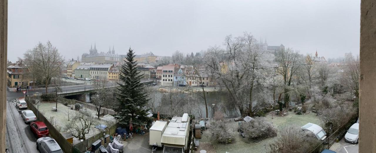 Ferienwohnung Dom- U. Regnitzblick Bamberg Bagian luar foto