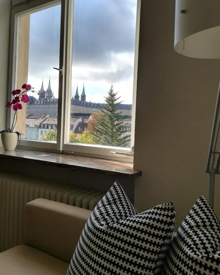 Ferienwohnung Dom- U. Regnitzblick Bamberg Bagian luar foto